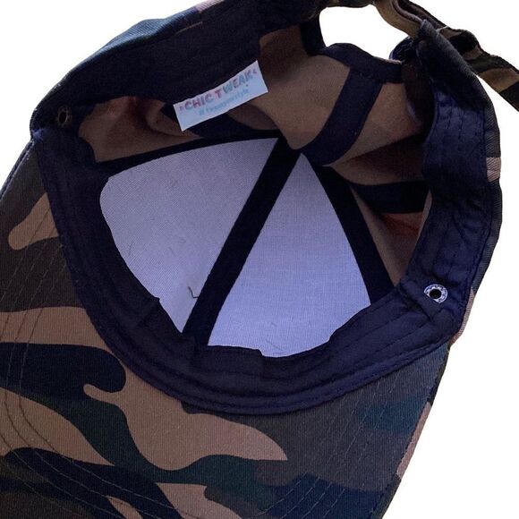 Chic Tweak Camouflage Adjustable Cap - Picture 4 of 7